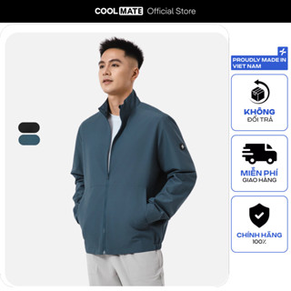 Áo khoác thu đông 2 lớp Casual chống gió chống nhăn Coolmate