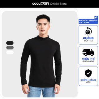 Áo giữ nhiệt Ex-Warm Lenzing Modal cổ trung mềm mại giữ ấm tốt Coolmate