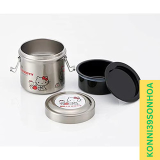 Hộp cơm giữ nhiệt kháng khuẩn 600ml Hello Kitty