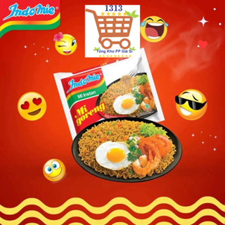 Thùng 20 Gói Mì Trộn Indomie Mix Đủ Vị: Đặc Biệt, Cay Nồng, Sườn Cay, Bò Cay, Gà Giòn Cay, Ớt Xanh