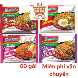   HCM  SỈ THÙNG 40 GÓI MÌ TRỘN INDOMIE ĐỦ VỊ CHÍNH HÃNG 