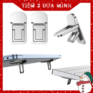 Chân Đế Laptop Mini Có Thể Gập Lại, Bàn Phím Máy Tính Di Động Nâng Với 2 Góc Có Thể Điều Chỉnh