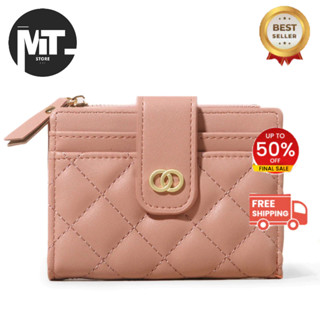 Ví mini Phiên Bản Hàn Quốc Khóa Phong Cách Dọc Niche Hợp Thời Trang Nữ Cắm Tiền Xu Ví Dây Kéo TT96