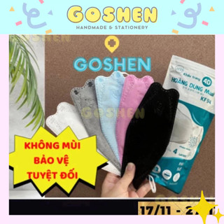Sỉ 1 thùng 300 cái Khẩu Trang Y Tế Kháng Khuẩn 4D Hoàng Dũng Mask KF94, Đạt Chuẩn Hàn Quốc, Kháng Khuẩn, Chống Bụi Mịn