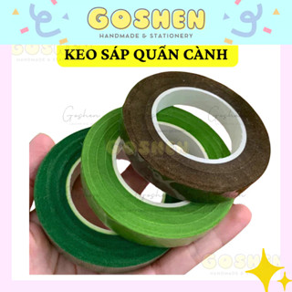 Cuộn Băng Keo Sáp Quấn Cành, Băng dính sáp cuốn, ruy băng giấy