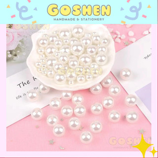 Hạt Nhựa Ngọc Sáng Đẹp Nhiều Size Trang Trí Handmade