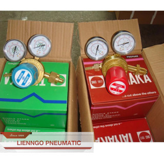 Bộ van đồng hồ điều áp giảm áp dùng khí Oxy - Gas cho hàn cắt hơi TANAKA