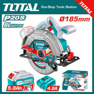 Máy cưa gỗ / cưa đĩa 185mm dùng pin 20V Total Brushless motor TSLI18511-TSLI18513