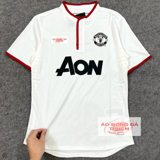 [Retro bản PLAYER form Body].MU.mùa 12/13 - Áo Bóng Đá RETRO CLASSlC hàng Thái cao cấp -RetroPLAYER.MU TrắngAon280