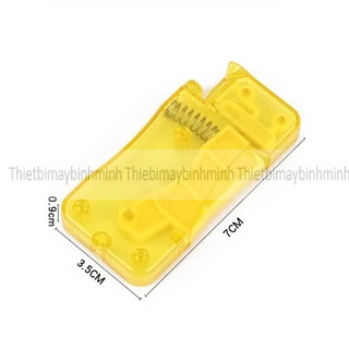 [CHỈ DÙNG CHO KIM LỖ TO] Dụng cụ xỏ chỉ, xỏ kim tiện lợi (MÀU VÀNG)