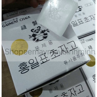 Phấn gấu ngậm cành trúc (tem vàng) được sử dụng trong ngành may mặc (giá 1 hộp/50 viên)