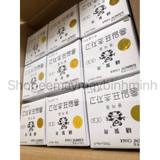 Phấn gấu ngậm cành trúc (tem vàng) được sử dụng trong ngành may mặc (giá 1 hộp/50 viên)