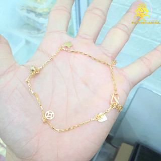  Có Ký HiệuDùng Như Vàng Lắc Chân Trái Tim Ngôi Sao Cao Cấpdùng lâu dài tắm rửa thoải mái không phai màu 