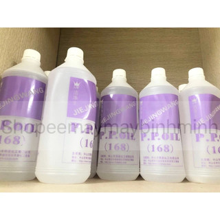 Dầu bôi trơn chỉ 168 (Chai 1 lít) được sử dụng trong ngành may mặc (GIÁ 1 CHAI)