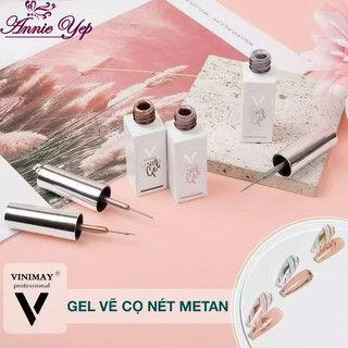 Gel vẽ cọ nét metan VINIMAY 10ml - Gel vẽ metan không cần tráng gương (na1704)