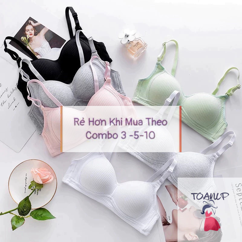 Áo lót nữ sinh đệm mỏng mút ngực thông hơi định hình khuôn ngực A18