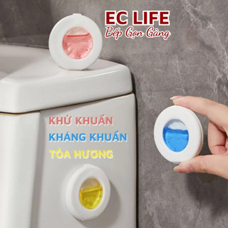 Viên khử mùi tỏa hương, viên thơm khử mùi nhà vệ sinh bồn cầu nhiều mùi EC Life 0859