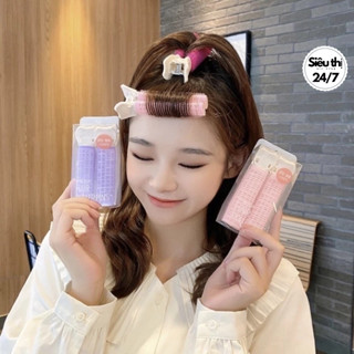 Kẹp Tóc Cố Định Mái Làm Phồng Chân Tóc Mềm, Lô Uốn Tóc Xoăn Bồng Bềnh Phong Cách Hàn Quốc 88809