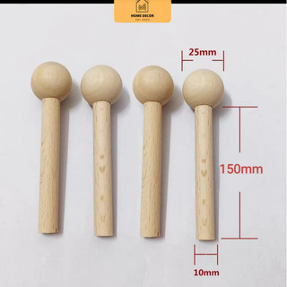 Chốt Gỗ tròn treo đồ bảng pegboard HOME DECOR ANH KHOA