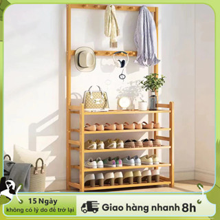 LACCOHUG Kệ Giày Cao Cấp Treo Quần Áo, Nón, Túi Xách, Để Giày Dép