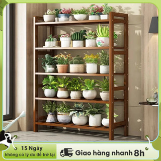  LACCOHUG Kệ hoa nhiều tầng cây trồng đựng chậu hoa lưu trữ trưng bày ngoài trời chậu hoa ngoài trời 