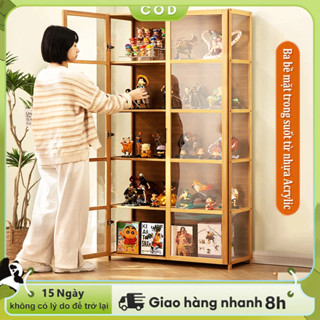 Tủ trưng bày làm bằng tay Tủ sách acrylic trong suốt mô hình Lego tủ lưu trữ tủ trưng bày