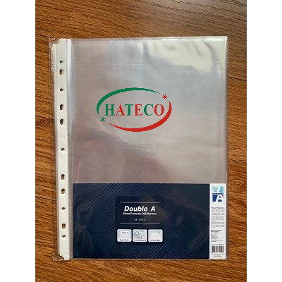 10 chiếc Sơ mi lỗ Double A - File 11 lỗ - Bìa lỗ HÀNG CHÍNH HÃNG - Túi đục lỗ - File 11 lỗ