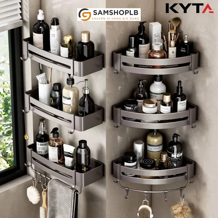 Kệ Nhà Tắm KYTA Chất Liệu Nhôm - Tiện Lợi, Sang Trọng Cho Không Gian Vệ Sinh