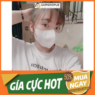 Khẩu Trang 5D Hộp 100c Cao Cấp Thịnh Phát - Màu Trắng, An Toàn và Tiện Lợi
