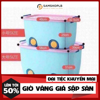 Thùng Đựng Đồ Chơi Loại To - Tiện Lợi Cho Mọi Không Gian Chơi