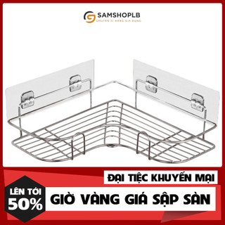Kệ góc dán tường kèm miếng dán cực chắc