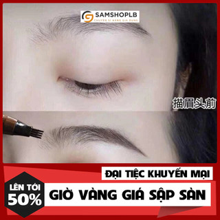 Chì kẻ mày phẩy sợi điêu khắc 4D