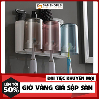 Hộp đựng kem đánh răng ecoco 3 cốc