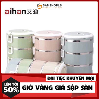 Cặp lồng giữ nhiệt 4 tầng lúa mạch