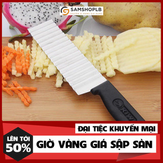Dao tỉa củ quả lượn sóng