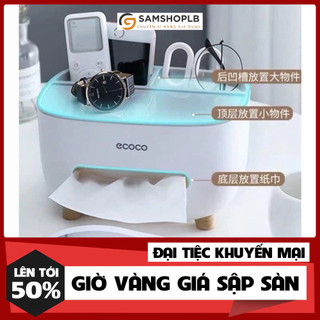 Hộp đựng giấy để bàn ecoco