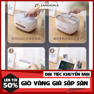 Hộp đựng giấy để bàn ecoco