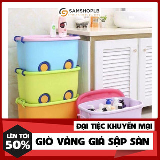Combo 3 thùng đựng đồ chơi size to cho bé