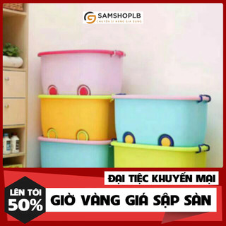 Combo 3 thùng đựng đồ chơi size to cho bé