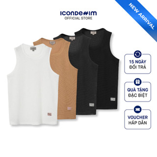Áo TankTop Lưới Nam ICONDENIM Hoạ Tiết Sundaze Rush Form Regular TTID0041