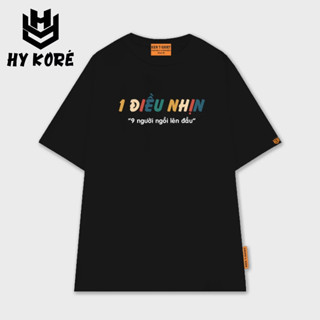 Áo Thun 1 Điều Nhịn 2813 Nam Nữ Form Rộng Localbrand HY KORÉ Oversize Unisex