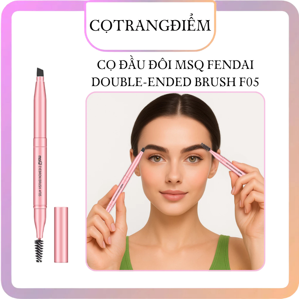 Cọ Đầu Đôi MSQ Fendai Double-Ended Makeup Brush F05