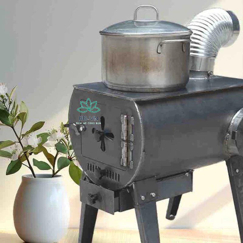 Bếp củi đa đăng không khói dùng nấu nướng, sưởi ấm và decor trang trí 25kg