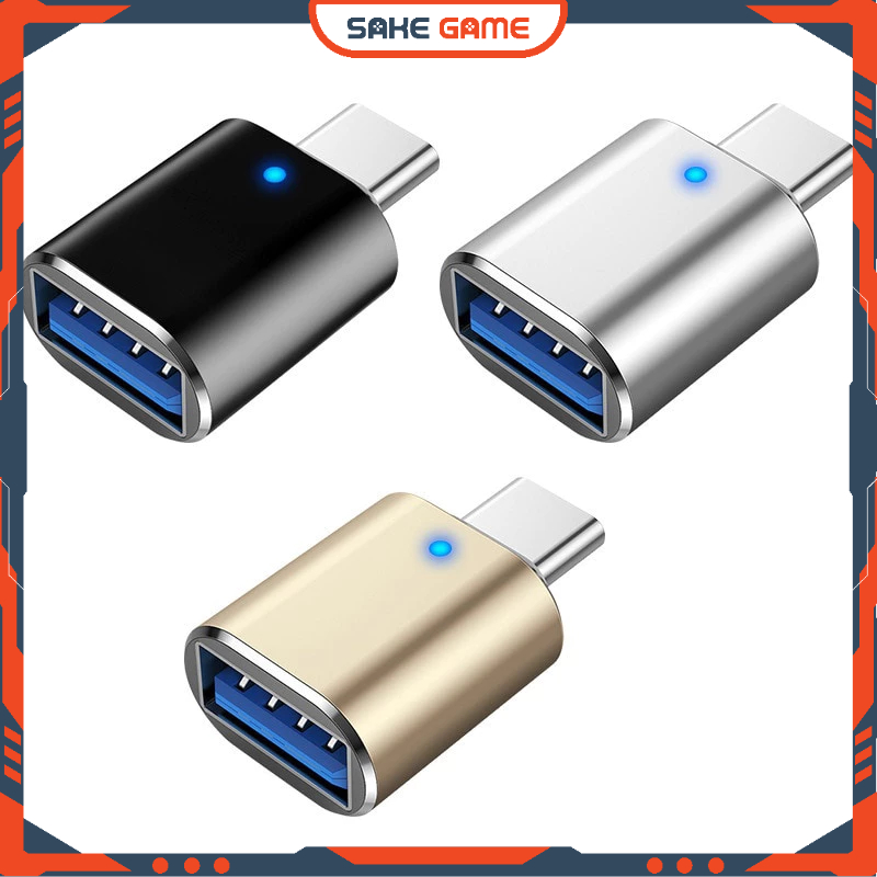 Đầu Chuyển USB-C Sang USB Cao Cấp Đầu Chuyển C Sang USB Đầu Chuyển C To USB Đầu Chuyển Type C Sang U