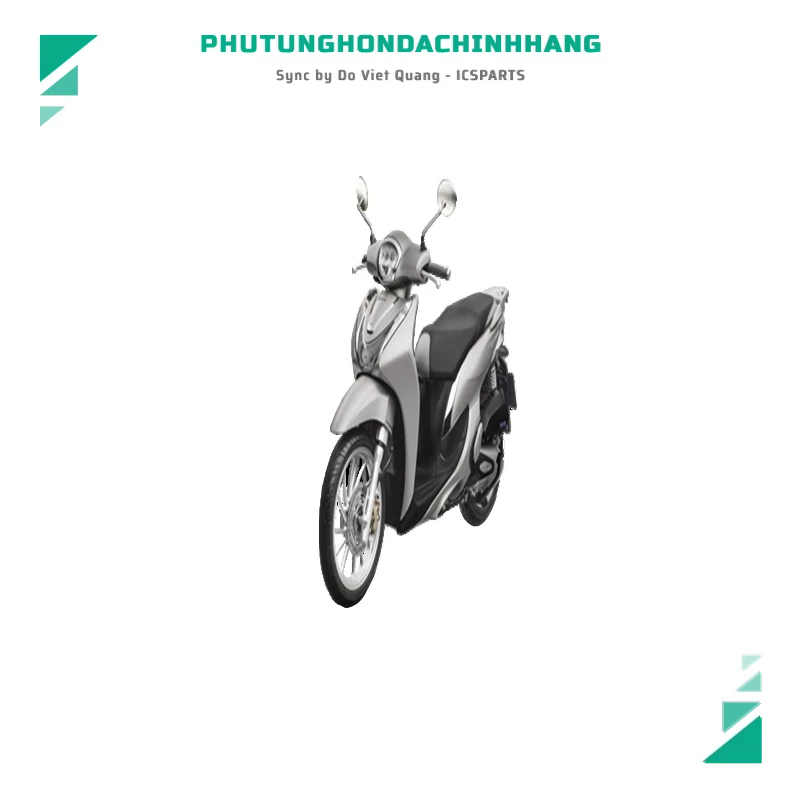 Bộ Nhựa - Dàn Vỏ HONDA Sh Mode Năm 2021 Màu Bạc Đen-Nhb18M O7-B