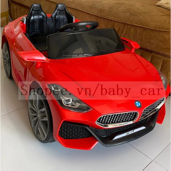 Ô Tô Điện Cho Bé 1-6 Tuổi, 2 Động Cơ, Ắc qui 12V