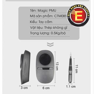 🏷️ Máy Phun Xăm MAGIC MIRROR – Chuyên Kỹ Thuật HairStroke – Động Cơ Mạnh Mẽ, Êm Ái – Chính Hãng