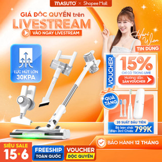 Máy Hút Bụi Cầm Tay Không Dây Gia Đình Lực Hút 30kPa 2 Lõi Lọc Bụi Mịn HEPA, Máy Hút Bụi Giường Nệm Đệm Sofa Xe Hơi