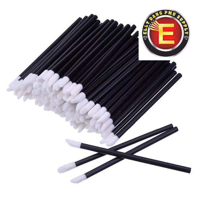 🏷️1 bịch Cây Chà Mực Dùng Trong Phun Xăm Thẩm Mỹ – Đầu Bông Mềm – Chà Mực Đều Đẹp