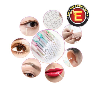 🏷️1 bịch Cây Chà Mực Dùng Trong Phun Xăm Thẩm Mỹ – Đầu Bông Mềm – Chà Mực Đều Đẹp